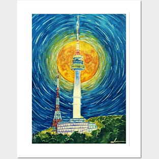 NAMSAN TOWER | SOUTH KOREA Posters and Art